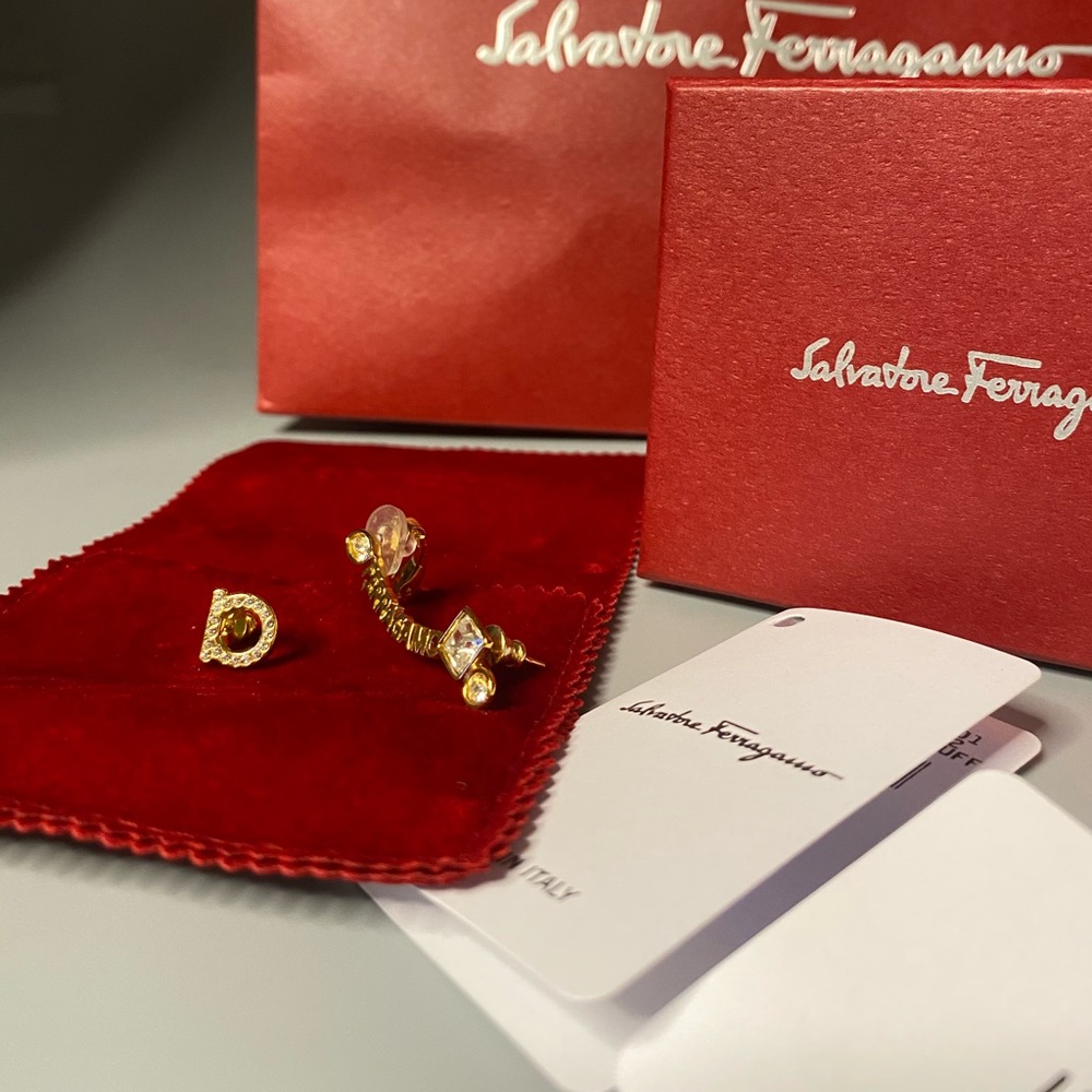 Salvatore ferragamo earrings